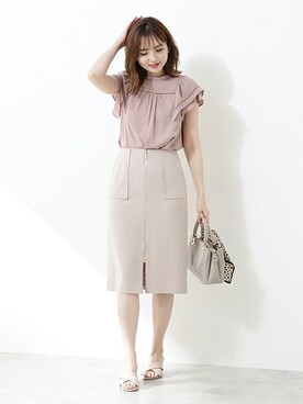 PROPORTION STAFFさん（レディース・162cm）の春コーディネート