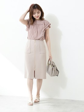 PROPORTION STAFFさん（レディース・162cm）の春コーディネート