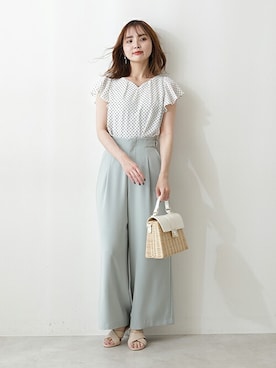 PROPORTION STAFFさん（レディース・162cm）の春コーディネート