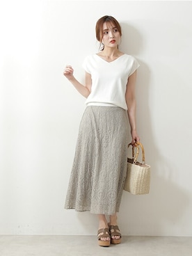 PROPORTION STAFFさん（レディース・162cm）の春コーディネート