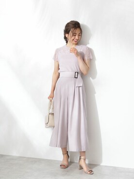 PROPORTION STAFFさん（レディース・161cm）の春コーディネート