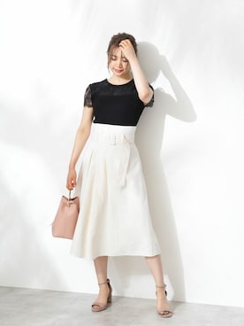 PROPORTION STAFFさん（レディース・161cm）の春コーディネート