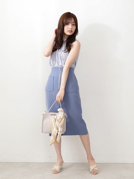 PROPORTION STAFFさん（レディース・166cm）の夏コーディネート