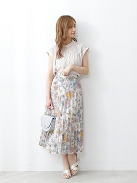 PROPORTION STAFFさん（レディース・157cm）の夏コーディネート