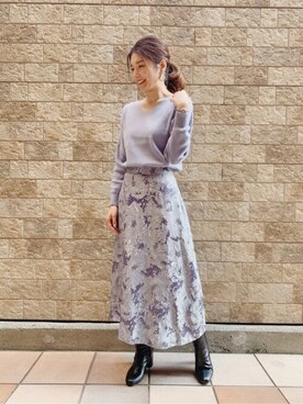 PROPORTION STAFFさん(レディース・157cm)の冬コーディネート