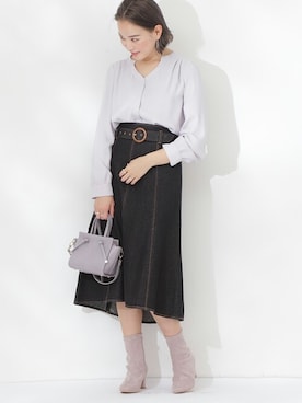 「先行予約」｜PROPORTION STAFFさん（レディース・162cm）の冬コーディネート