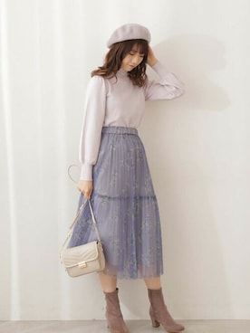 PROPORTION STAFFさん（レディース・163cm）の冬コーディネート