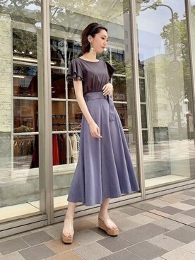 PROPORTION STAFFさん（レディース・162cm）の春コーディネート