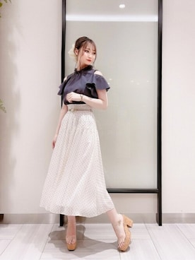 PROPORTION STAFFさん（レディース・162cm）の春コーディネート