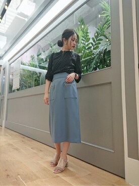 PROPORTION STAFFさん（レディース・157cm）の春コーディネート