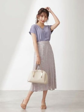 PROPORTION STAFFさん（レディース・160cm）の夏コーディネート