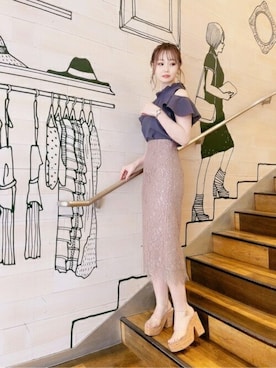 PROPORTION STAFFさん（レディース・162cm）の夏コーディネート