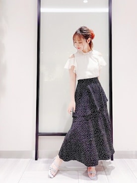 PROPORTION STAFFさん（レディース・162cm）の夏コーディネート