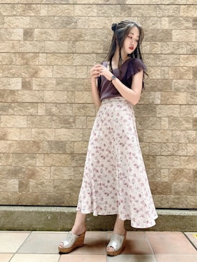 PROPORTION STAFFさん（レディース・157cm）の夏コーディネート