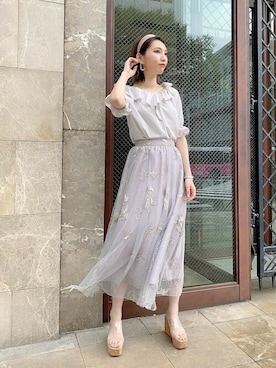 PROPORTION STAFFさん(レディース・162cm)の夏コーディネート