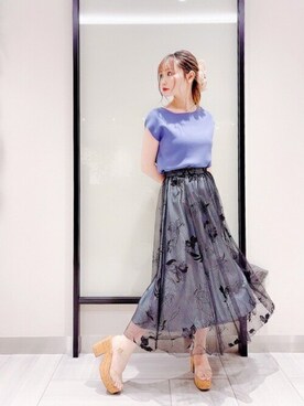 PROPORTION STAFFさん(レディース・162cm)の夏コーディネート