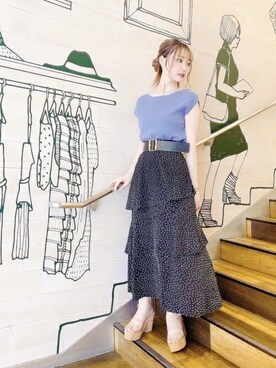 PROPORTION STAFFさん(レディース・162cm)の夏コーディネート
