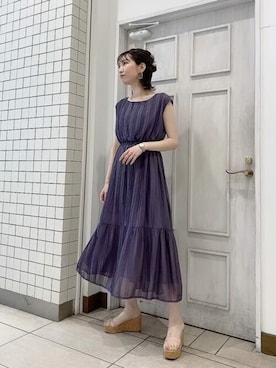 PROPORTION STAFFさん（レディース・162cm）の夏コーディネート