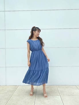 PROPORTION STAFFさん（レディース・162cm）の夏コーディネート