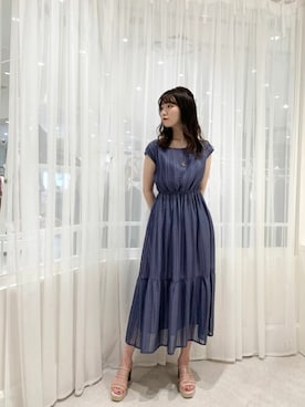 PROPORTION STAFFさん（レディース・163cm）の夏コーディネート