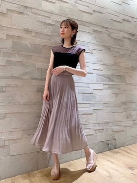 PROPORTION STAFFさん（レディース・162cm）の夏コーディネート