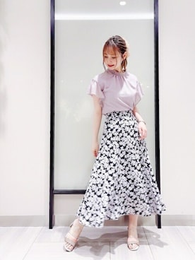 PROPORTION STAFFさん（レディース・162cm）の夏コーディネート