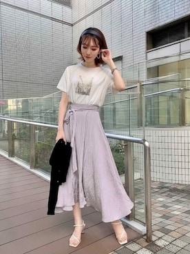 PROPORTION STAFFさん（レディース・162cm）の夏コーディネート