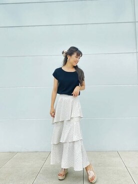 PROPORTION STAFFさん（レディース・162cm）の夏コーディネート