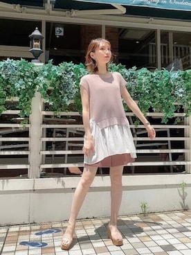 PROPORTION STAFFさん(レディース・162cm)の夏コーディネート