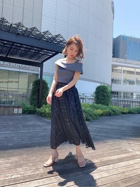 PROPORTION STAFFさん（レディース・154cm）の夏コーディネート
