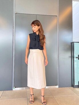 PROPORTION STAFFさん（レディース・162cm）の夏コーディネート