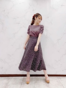 PROPORTION STAFFさん（レディース・162cm）の夏コーディネート