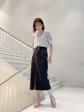 PROPORTION STAFFさん（レディース・162cm）の夏コーディネート