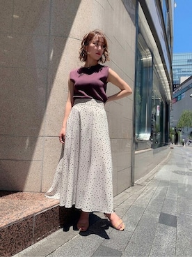 PROPORTION STAFFさん（レディース・154cm）の夏コーディネート