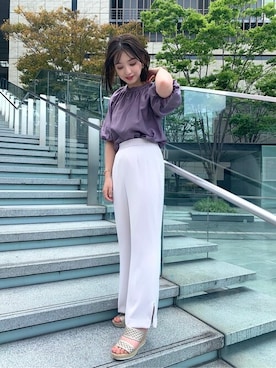 PROPORTION STAFFさん(レディース・158cm)の夏コーディネート