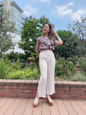PROPORTION STAFFさん(レディース・162cm)の夏コーディネート