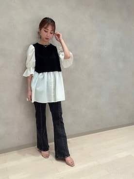 PROPORTION STAFFさん(レディース・154cm)の夏コーディネート