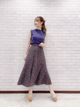 PROPORTION STAFFさん（レディース・162cm）の夏コーディネート