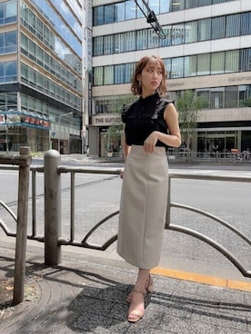 PROPORTION STAFFさん(レディース・154cm)の夏コーディネート