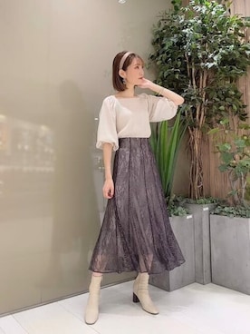 PROPORTION STAFFさん(レディース・162cm)の夏コーディネート