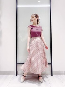PROPORTION STAFFさん（レディース・162cm）の夏コーディネート