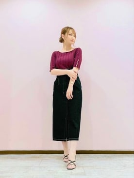 PROPORTION STAFFさん（レディース・162cm）の夏コーディネート