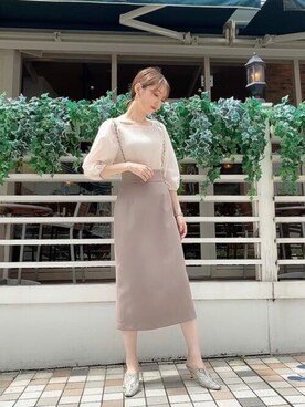 PROPORTION STAFFさん(レディース・162cm)の夏コーディネート