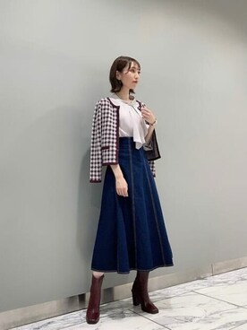 PROPORTION STAFFさん（レディース・162cm）の秋コーディネート