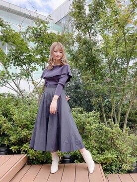 PROPORTION STAFFさん(レディース・162cm)の秋コーディネート