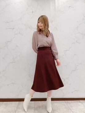 PROPORTION STAFFさん(レディース・162cm)の秋コーディネート