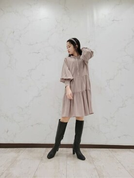 PROPORTION STAFFさん（レディース・157cm）の秋コーディネート