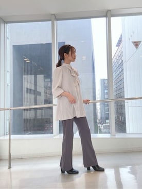 PROPORTION STAFFさん（レディース・153cm）の秋コーディネート