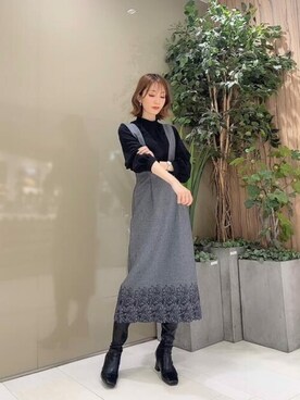 PROPORTION STAFFさん（レディース・162cm）の秋コーディネート