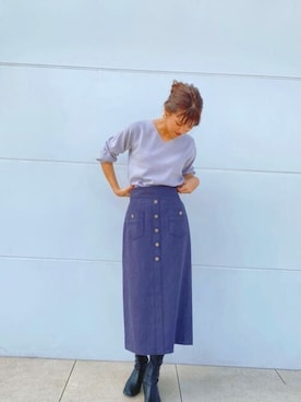 PROPORTION STAFFさん（レディース・162cm）の秋コーディネート